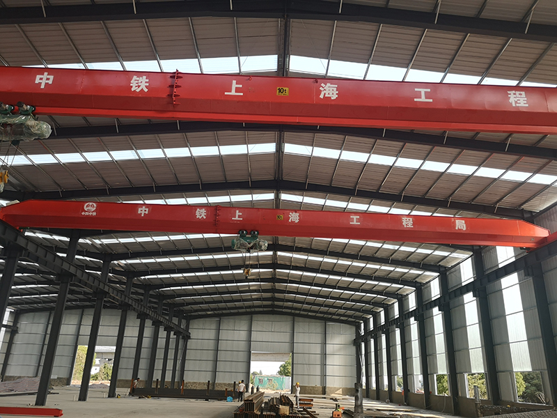 南沿江鐵路項目案例:LDA型電動單梁橋式起重機_中鐵上海工程局集團(tuán)有限公司第一機械化施工分公司